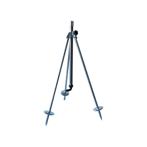 Treppiede zincato completo di raccordo porta tubo ideale per irrigazione con attacco 3/4 M