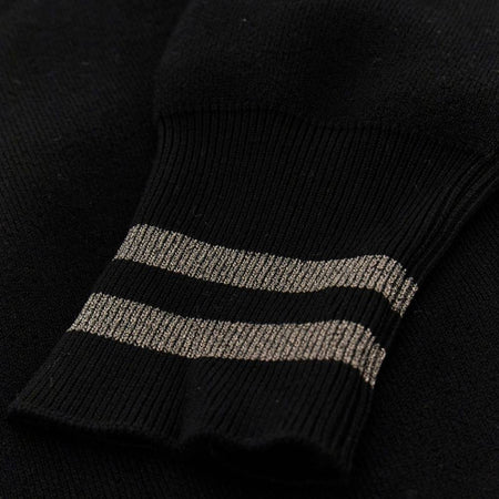 Guess maglione nero con logo borchie SYLVIE W5BR42Z26I2JBLK