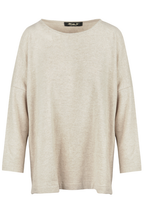 MAMA B Mama B - Maglia - 460650 - Sabbia da donna