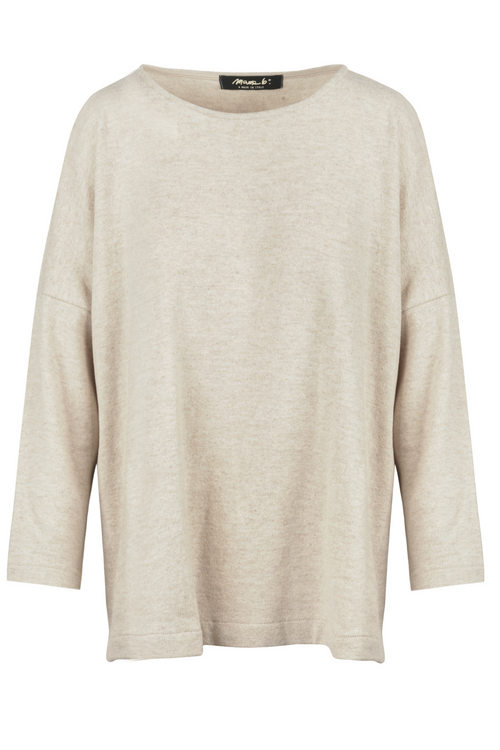 MAMA B Mama B - Maglia - 460650 - Sabbia da donna