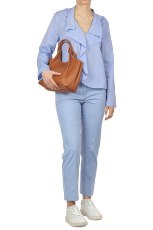 ALESSIA SANTI Alessia Santi - Blusa - 450164 - Azzurro da donna