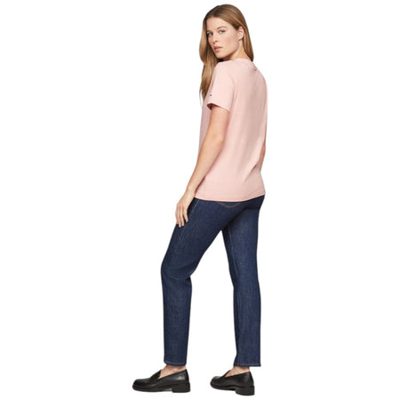 Tommy Hilfiger t-shirt rosa WW0WW43895TQN T-shirt Tommy Hilfiger
