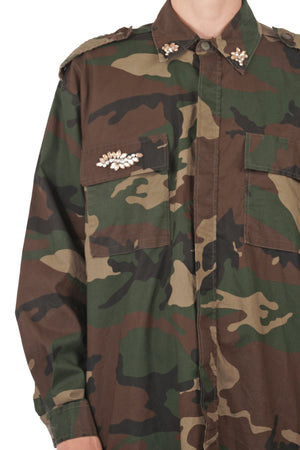 LA FEMME BLANCHE La Femme Blanche - Camicia - 451585 - Fantasia Marrone da donna