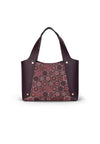 GATTINONI BORSA TEODOSIA L. DOUBLE HANDLE PVC NEW TEOD./ BURGUNDY GARNET da donna