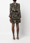 JUST CAVALLI Abito PL GEORGETTE PR PYTON da donna