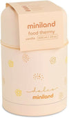 MINILAND Thermos in acciacio - Food Thermy colore Vaniglia - 600ml - realizzato in doppio strato di acciaio che mantiene il cibo freddo o caldo per ore