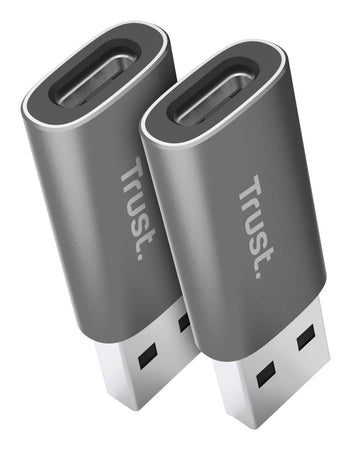 TRUST ADATTATORE CALYX USB-A TO USB-C, 2PACK