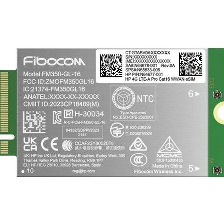 4G LTE-Advanced Pro WWAN for