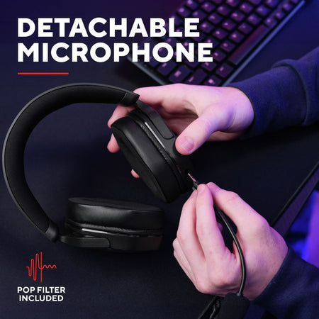 TRUST CUFFIE GXT492 CARUS NERO