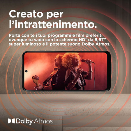MOTOROLA G05 4G 128GB 4GB PLUM RED