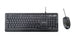 YASHI TASTIERA E MOUSE USB KIT, SOFT, NERO, ITA