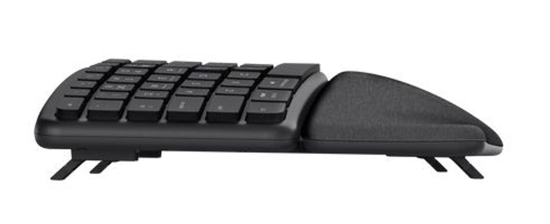 TRUST TASTIERA, KEYRA ERGO MULTI WIRELESS, IT