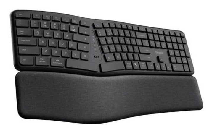 TRUST TASTIERA, KEYRA ERGO MULTI WIRELESS, IT