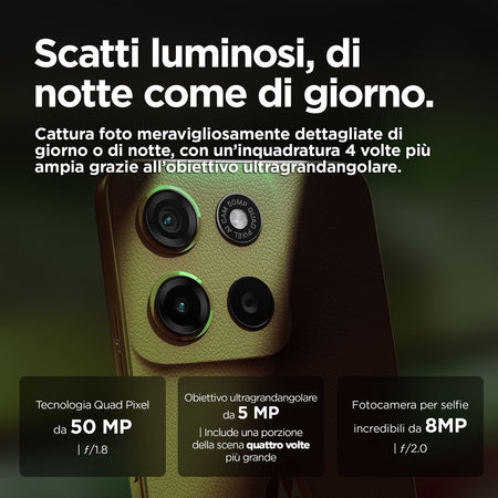 Motorola Moto G15 8+256GB 6.72" 4G Green DS ITA