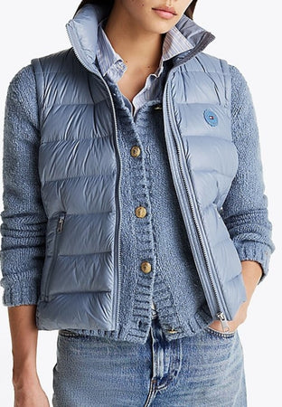 Tommy Hilfiger Giubbotto LW DOWN FEMININE GLOSS VEST da donna