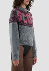 GCDS MAGLIONE SNOW SWEATER da donna