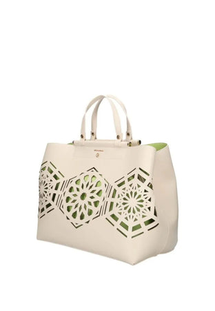 GATTINONI BORSA CRYSTAL SHOPPING PU OFF da donna