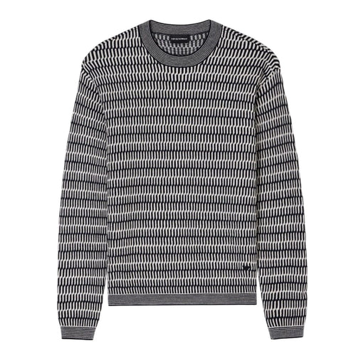 EMPORIO ARMANI maglie uomo emporio armani - pullover - blu da uomo