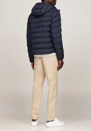 Tommy Hilfiger Giubbotto MID WEIGHT HOODED JACKET da uomo