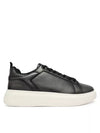 Liujo uomo Sneakers platform in pelle spazzolata