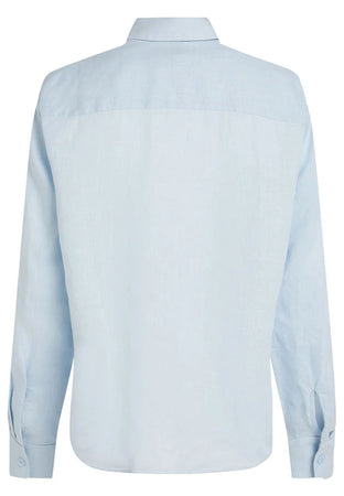Tommy Hilfiger CAMICIA ESS LINEN RELAXED SHIRT da donna
