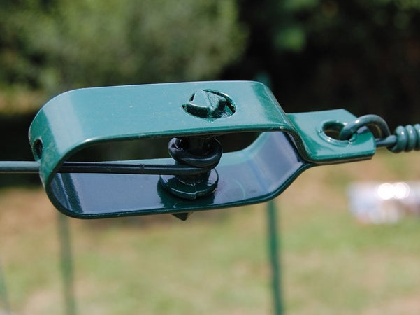 Tendi filo di ferro plastificato verde per legature vigneti e recinzione metallica