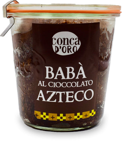 Babà in Vaso al Cioccolato 300gr. Artigianale Babà in Vasocottura al Cioccolato Azteco 300 gr. Made in italy Dessert Tipico Campano, Dolce Artigianale Napoli, Idea Regalo Alimentari e cura della casa/Cibi in scatola e conserve/Piatti confezionati/Dolci e dessert Conca d’Oro - Campiglia Marittima, Commerciovirtuoso.it