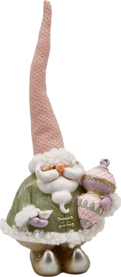 Babbo con cappello lungo e led decorazione natalizia per interno da 25 cm Casa e cucina/Decorazioni per interni/Addobbi e decorazioni per ricorrenze/Decorazioni natalizie/Schiaccianoci MagiediNatale.it - Altamura, Commerciovirtuoso.it