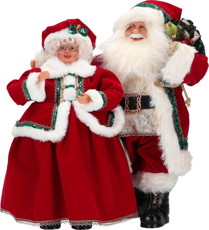 Babbo-e-Mamma-Natale-con-regali-decorazione-natalizia-h-46-cm