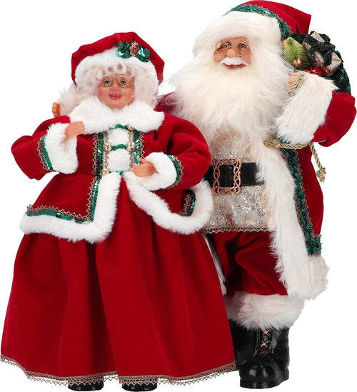 Babbo-e-Mamma-Natale-con-regali-decorazione-natalizia-h-46-cm