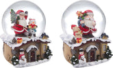 Babbo natale ampolla sfera palla di neve presepe h 9 cm decorazione natalizia Casa e cucina/Decorazioni per interni/Addobbi e decorazioni per ricorrenze/Decorazioni natalizie/Neve artificiale MagiediNatale.it - Altamura, Commerciovirtuoso.it