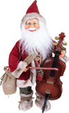 Babbo Natale con contrabbasso, movimento con musica, barba folta e bianca da 46 cm Casa e cucina/Decorazioni per interni/Addobbi e decorazioni per ricorrenze/Decorazioni natalizie/Schiaccianoci MagiediNatale.it - Altamura, Commerciovirtuoso.it