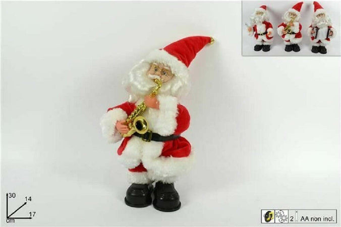 Babbo Natale Con Musica Movimento Decorazione Natale 17x30x14cm Vari Modelli Casa, arredamento e bricolage > Prodotti per Feste > Prodotti Natalizi Trade Shop italia - Napoli, Commerciovirtuoso.it