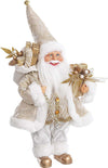 Babbo Natale con regali e barba folta statuetta color Champagne in poliestere Casa e cucina/Decorazioni per interni/Addobbi e decorazioni per ricorrenze/Decorazioni natalizie/Schiaccianoci MagiediNatale.it - Altamura, Commerciovirtuoso.it