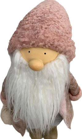 Babbo natale h 40 cm decorazione natalizia pupazzo con cappotto rosa Casa e cucina/Decorazioni per interni/Addobbi e decorazioni per ricorrenze/Decorazioni natalizie/Schiaccianoci MagiediNatale.it - Altamura, Commerciovirtuoso.it