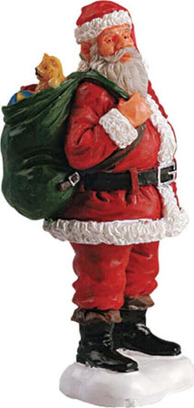 Babbo Natale, personaggio per villaggio di Natale in poliresina Casa e cucina/Decorazioni per interni/Addobbi e decorazioni per ricorrenze/Decorazioni natalizie/Oggettistica MagiediNatale.it - Altamura, Commerciovirtuoso.it