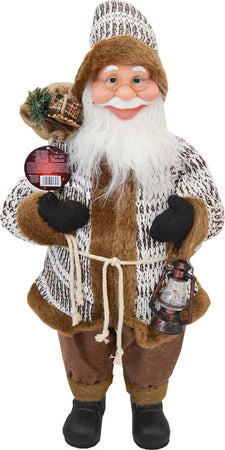 Babbo natale pupazzo con cappotto in lana h 60 cm decorazione natalizia Casa e cucina/Decorazioni per interni/Addobbi e decorazioni per ricorrenze/Decorazioni natalizie/Schiaccianoci MagiediNatale.it - Altamura, Commerciovirtuoso.it