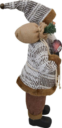 Babbo natale pupazzo con cappotto in lana h 60 cm decorazione natalizia Casa e cucina/Decorazioni per interni/Addobbi e decorazioni per ricorrenze/Decorazioni natalizie/Schiaccianoci MagiediNatale.it - Altamura, Commerciovirtuoso.it