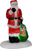 Babbo Natale è qui, personaggio per villaggio di Natale in plastica Casa e cucina/Decorazioni per interni/Addobbi e decorazioni per ricorrenze/Decorazioni natalizie/Oggettistica MagiediNatale.it - Altamura, Commerciovirtuoso.it