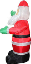 BABBO NATALE SANTA CLAUS GONFIABILE CON POMPA ARIA INTEGRATA 90X60X40CM  Trade Shop italia - Napoli, Commerciovirtuoso.it