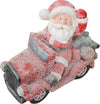 Babbo natale su macchina h 40 cm decorazione natalizia in poliresina rosso statuina Casa e cucina/Decorazioni per interni/Addobbi e decorazioni per ricorrenze/Decorazioni natalizie/Schiaccianoci MagiediNatale.it - Altamura, Commerciovirtuoso.it
