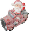 Babbo natale su macchina h 40 cm decorazione natalizia in poliresina rosso statuina Casa e cucina/Decorazioni per interni/Addobbi e decorazioni per ricorrenze/Decorazioni natalizie/Schiaccianoci MagiediNatale.it - Altamura, Commerciovirtuoso.it