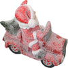 Babbo natale su macchina h 40 cm decorazione natalizia in poliresina rosso statuina Casa e cucina/Decorazioni per interni/Addobbi e decorazioni per ricorrenze/Decorazioni natalizie/Schiaccianoci MagiediNatale.it - Altamura, Commerciovirtuoso.it