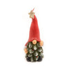 Candela natalizia Babbo Natale per decorazione interni
