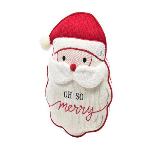 Cuscino Babbo Natale in tessuto per decorazioni natalizie