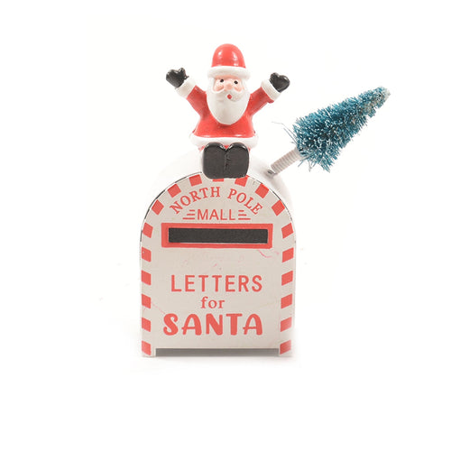 Cassetta postale per lettere di natale per decorazione natalizia