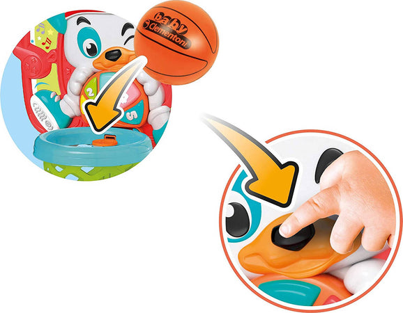 Baby CLEMENTONI 1,2,3, CANESTRO! Conta Canestro Gioco per Bambini Basket Interattivo Italiano 18+m Giocattoli Sanitaria Gioia del Bimbo - Villa San Giovanni, Commerciovirtuoso.it