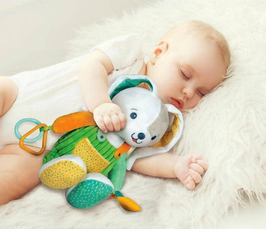 BABY CLEMENTONI Benny The Bunny per Bambini, 17419, Multicolore Pupazzo Bambini e Neonati Coniglietto Colorato Made in Italy Giocattoli Sanitaria Gioia del Bimbo - Villa San Giovanni, Commerciovirtuoso.it