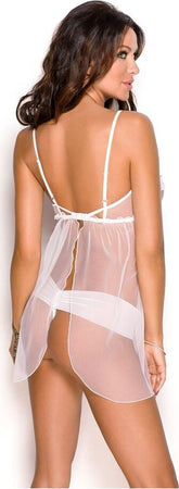 Baby Doll Intimo Bianco Con Dettagli Metallici Taglia S Anais Apparel Kaylee Set Abbigliamento Sexy Lingerie Erotica Salute e cura della persona/Erotismo e contraccezione/Abbigliamento erotico/Donna/Babydoll e négligé Kondorama - Martinsicuro, Commerciovirtuoso.it