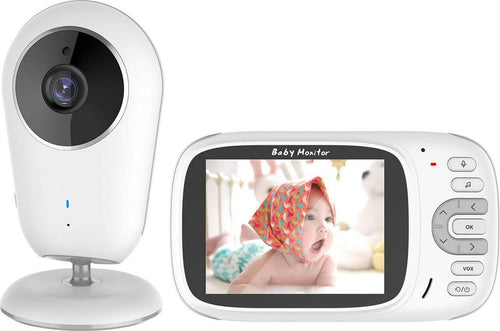 Baby Monitor Telecamera Sorveglianza Monitoraggio Wireless Intelligente Q-sx907 Prima infanzia/Sicurezza/Baby monitor/Monitor smart Trade Shop italia - Napoli, Commerciovirtuoso.it